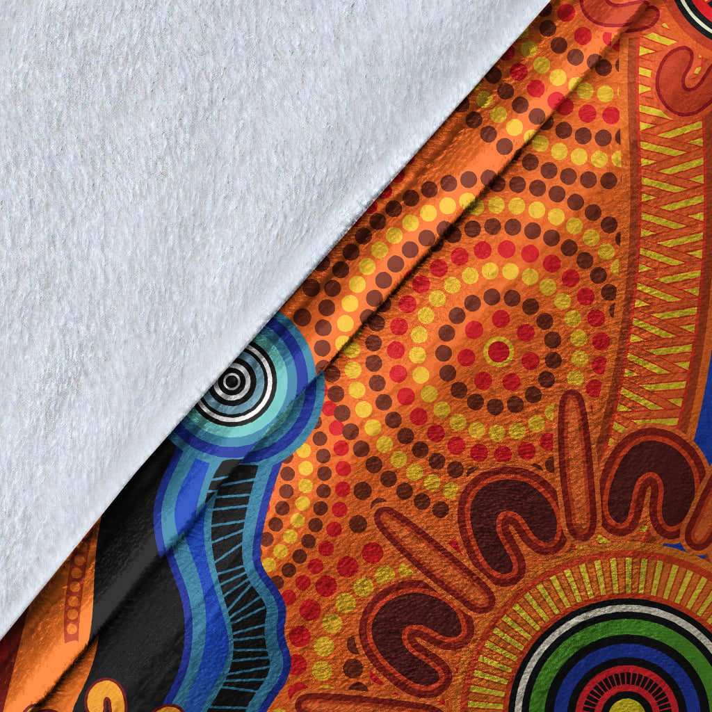 naidoc-week-2022-premium-blanket-aboriginal-and-torres-strait-islander-together