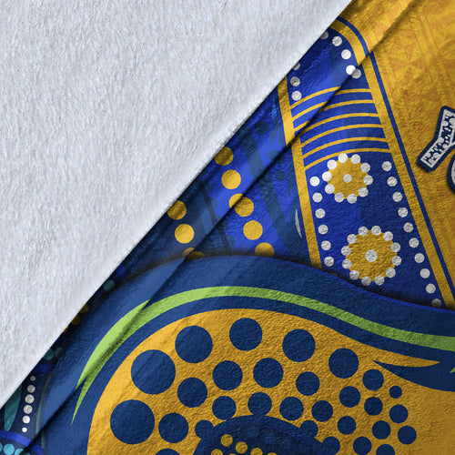 custom-personalised-eels-rugby-premium-blanket-aboriginal-and-polynesia-parramatta