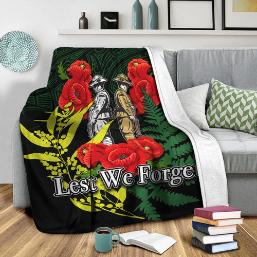 anzac-day-premium-blanket-maori-patterns-white-color