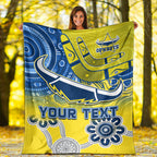 custom-personalised-cowboys-rugby-premium-blanket-aboriginal-boomerang-go-premiers-north-queensland