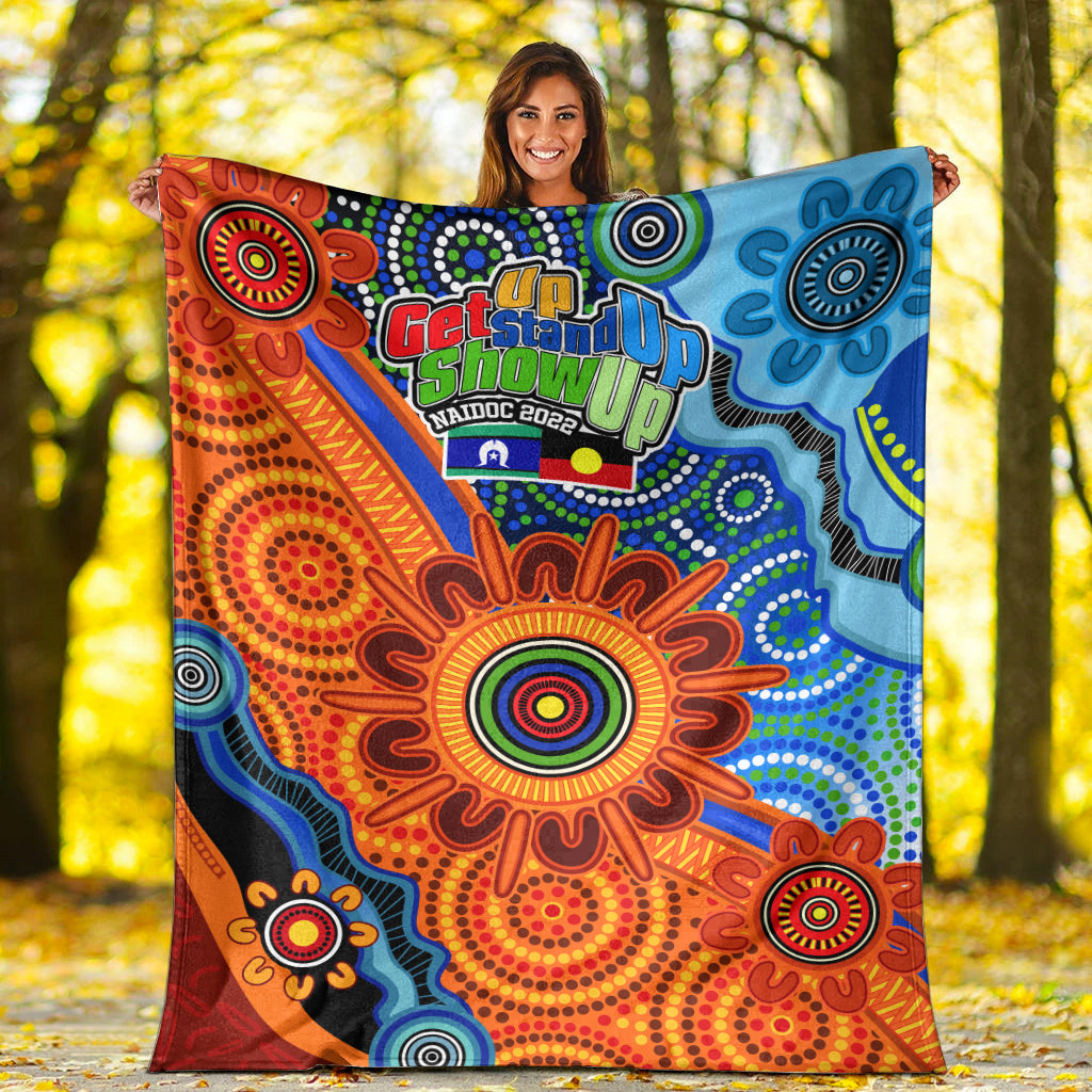 naidoc-week-2022-premium-blanket-aboriginal-and-torres-strait-islander-together