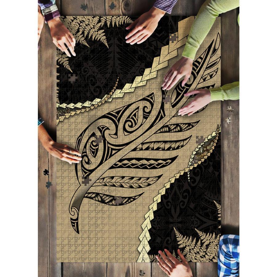 paua-shell-maori-silver-fern-jigsaw-puzzle