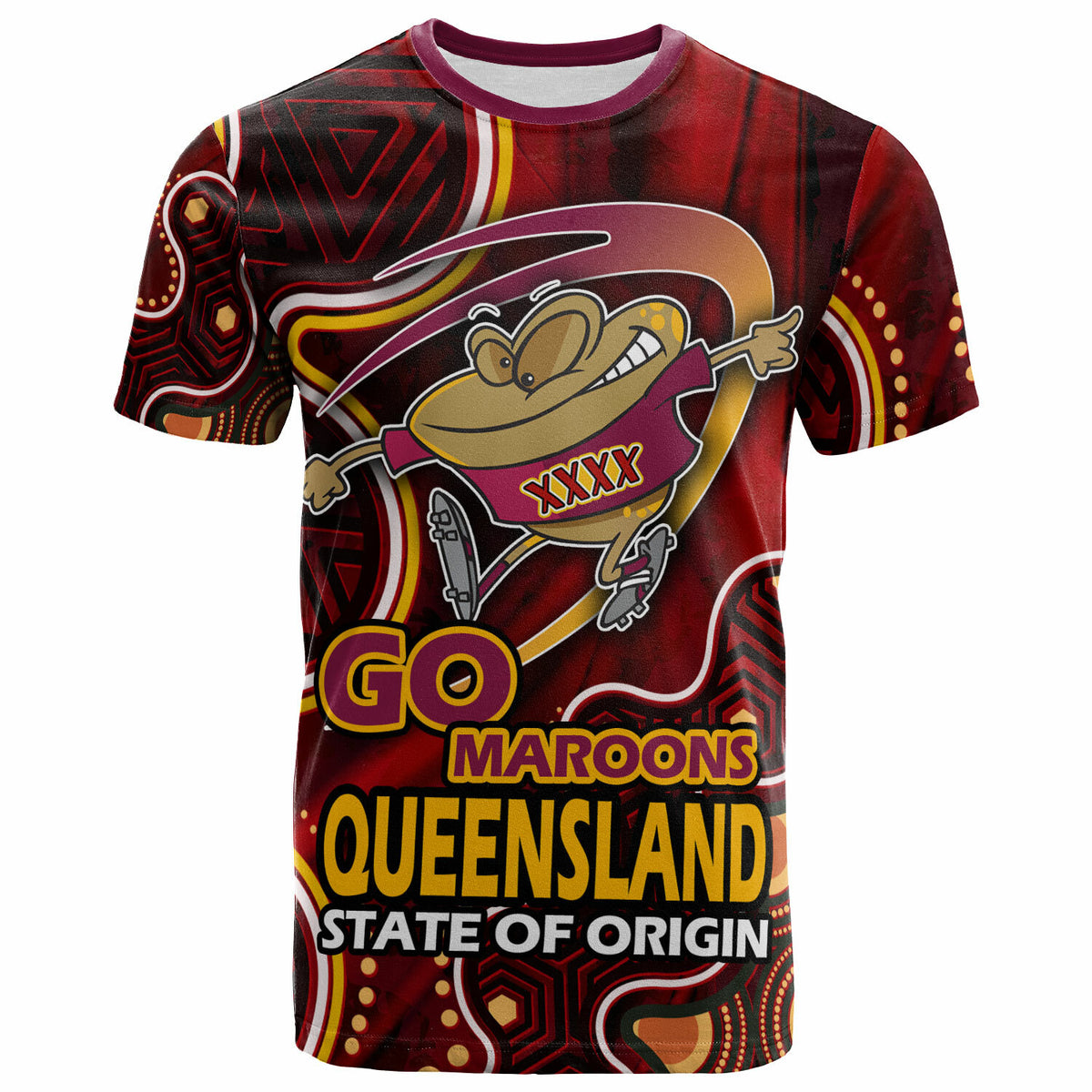 queensland-rugby-league-team-t-shirt-custom-queensland-maroons-rugby-ball-state-of-origin-t-shirt