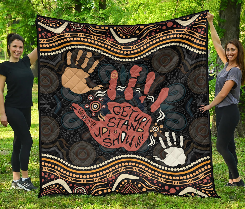 naidoc-week-2022-premium-quilt-aboriginal-art-hand-stencils