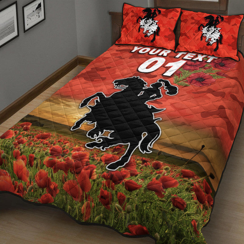 custom-personalised-st-george-illawarra-dragons-anzac-2022-quilt-bed-set-poppy-flowers-vibes-red