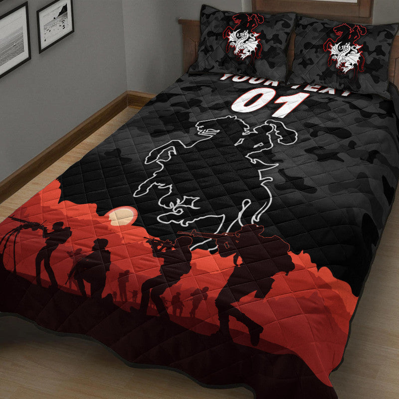 custom-personalised-st-george-illawarra-dragons-anzac-2022-quilt-bed-set-simple-style-black