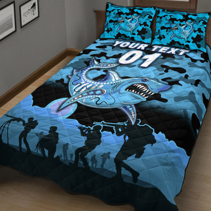 custom-personalised-cronulla-sutherland-sharks-anzac-2022-quilt-bed-set-simple-style-black