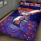 sydney-roosters-anzac-2022-quilt-bed-set-indigenous-vibes-blue