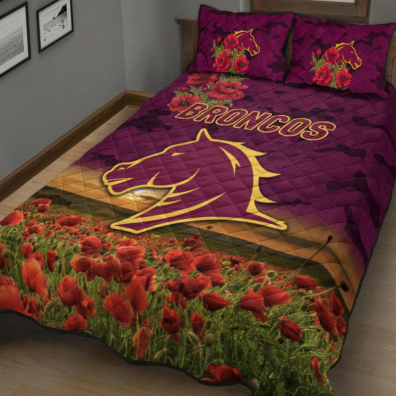 brisbane-broncos-anzac-2022-quilt-bed-set-poppy-flowers-vibes