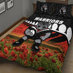 new-zealand-warriors-anzac-2022-quilt-bed-set-maori-poppy-flowers-vibes