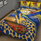 custom-personalised-parramatta-eels-anzac-2022-quilt-bed-set-poppy-flowers-vibes-gold