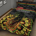 penrith-panthers-anzac-2022-quilt-bed-set-indigenous-vibes-black