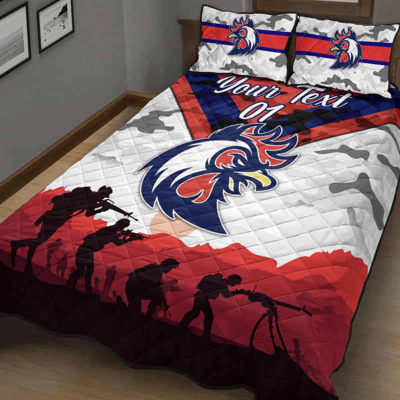 custom-personalised-sydney-roosters-anzac-2022-quilt-bed-set-simple-style-white