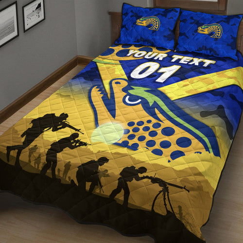 custom-personalised-parramatta-eels-anzac-2022-quilt-bed-set-simple-style-blue