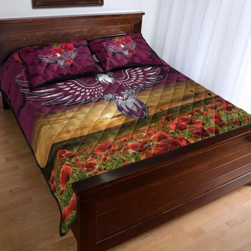 manly-warringah-sea-eagles-anzac-2022-quilt-bed-set-poppy-flowers-vibes