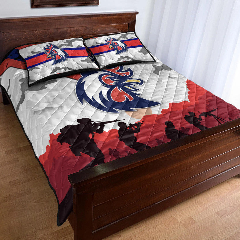 sydney-roosters-anzac-2022-quilt-bed-set-simple-style-white