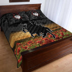 custom-personalised-st-george-illawarra-dragons-anzac-2022-quilt-bed-set-poppy-flowers-vibes-black