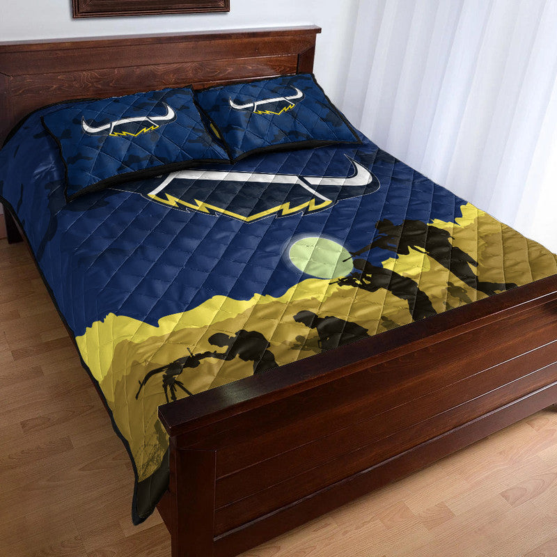 north-queensland-cowboys-anzac-2022-quilt-bed-set-simple-style-blue