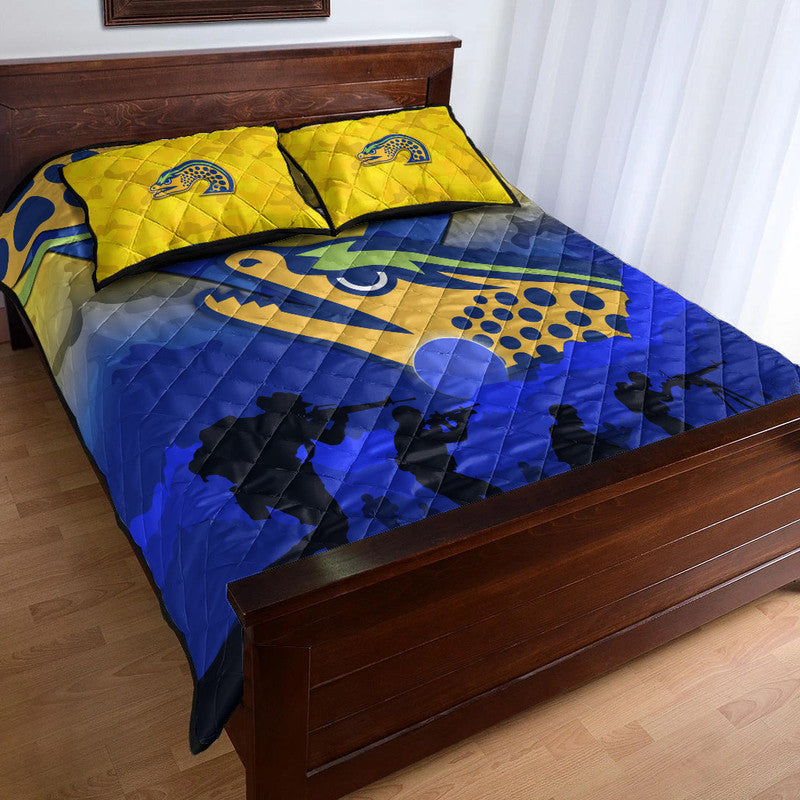 parramatta-eels-anzac-2022-quilt-bed-set-simple-style-gold