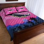 north-queensland-cowboys-anzac-2022-quilt-bed-set-simple-style-pink