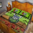custom-personalised-canberra-raiders-anzac-2022-quilt-bed-set-poppy-flowers-vibes