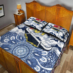 custom-personalised-north-queensland-cowboys-anzac-2022-quilt-bed-set-indigenous-vibes-white