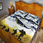 custom-personalised-north-queensland-cowboys-anzac-2022-quilt-bed-set-simple-style-white