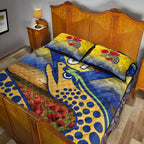 custom-personalised-parramatta-eels-anzac-2022-quilt-bed-set-poppy-flowers-vibes-gold