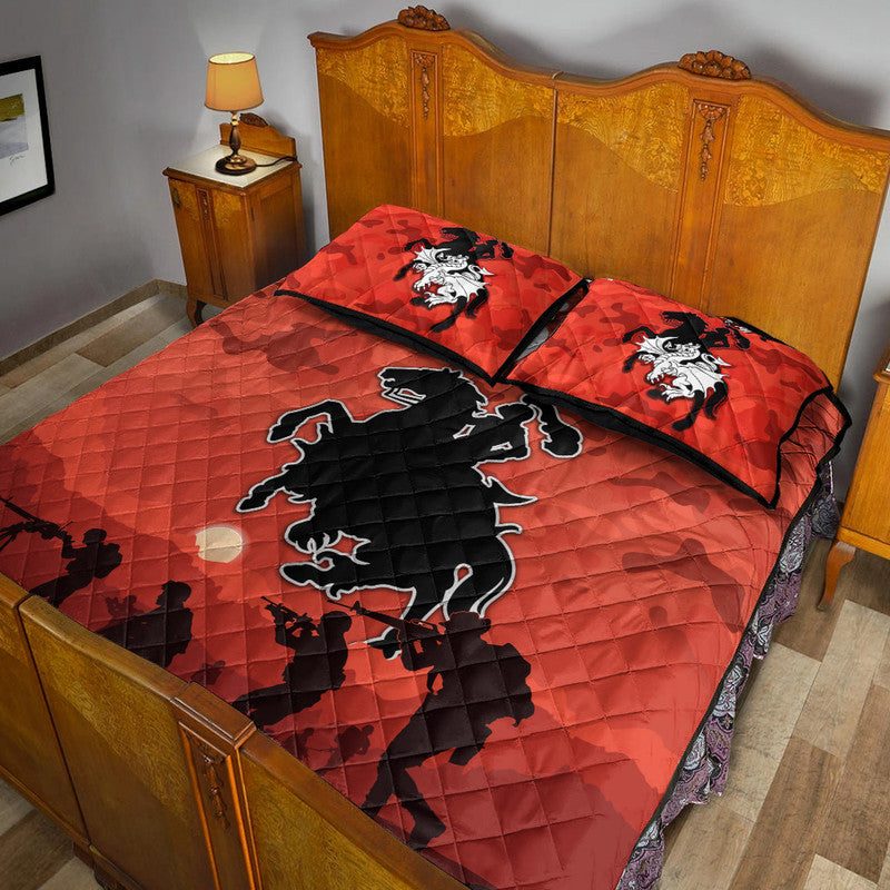 custom-personalised-st-george-illawarra-dragons-anzac-2022-quilt-bed-set-simple-style-red