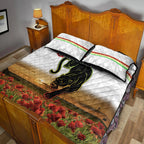 penrith-panthers-anzac-2022-quilt-bed-set-poppy-flowers-vibes-white