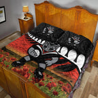 new-zealand-warriors-anzac-2022-quilt-bed-set-maori-poppy-flowers-vibes