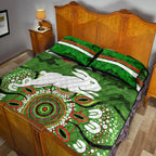 custom-personalised-south-sydney-rabbitohs-anzac-2022-quilt-bed-set-indigenous-vibes-green
