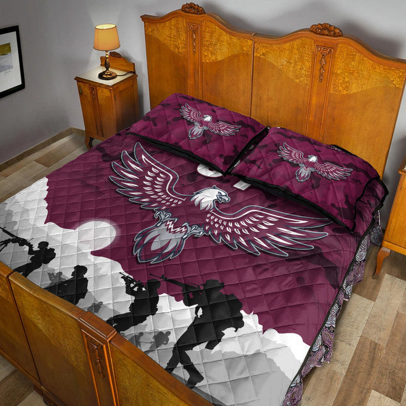 custom-personalised-manly-warringah-sea-eagles-anzac-2022-quilt-bed-set-simple-style