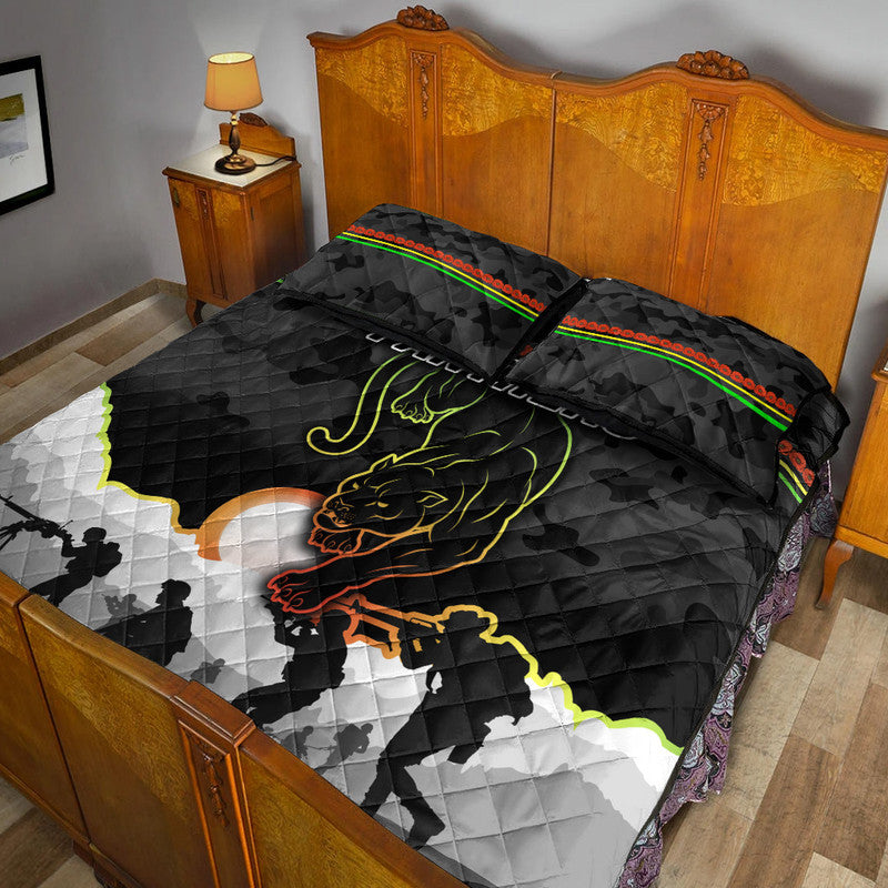 penrith-panthers-anzac-2022-quilt-bed-set-simple-style-black