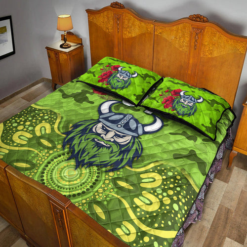 custom-personalised-canberra-raiders-anzac-2022-quilt-bed-set-indigenous-vibes