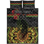 custom-personalised-penrith-panthers-anzac-2022-quilt-bed-set-indigenous-vibes-black