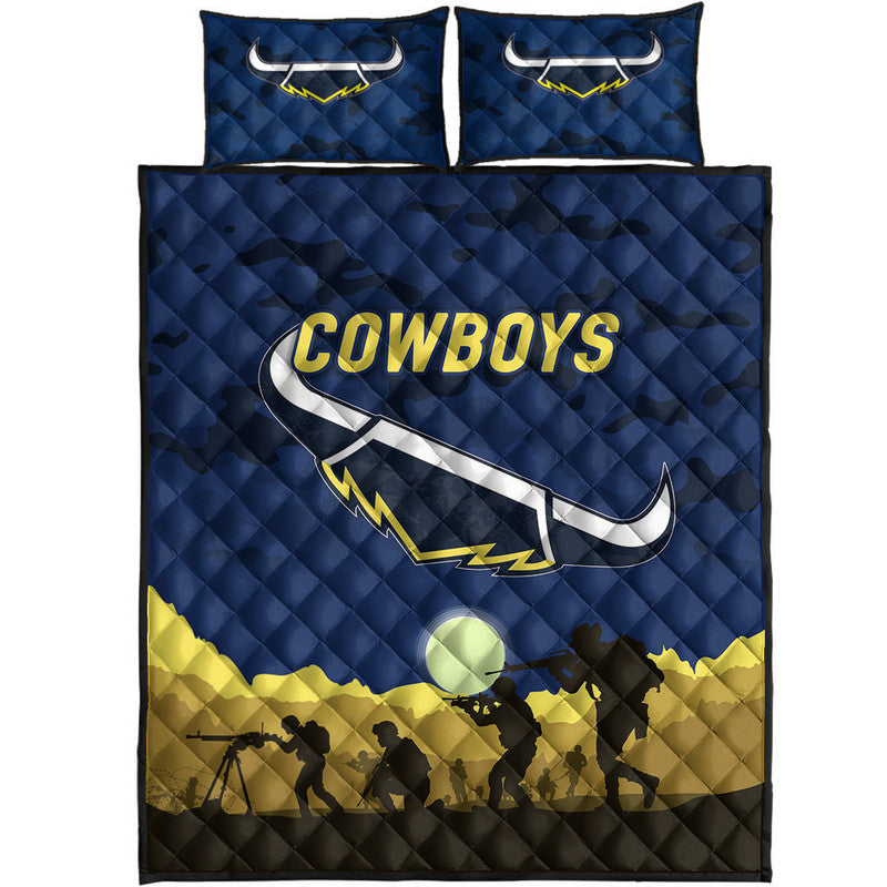 north-queensland-cowboys-anzac-2022-quilt-bed-set-simple-style-blue