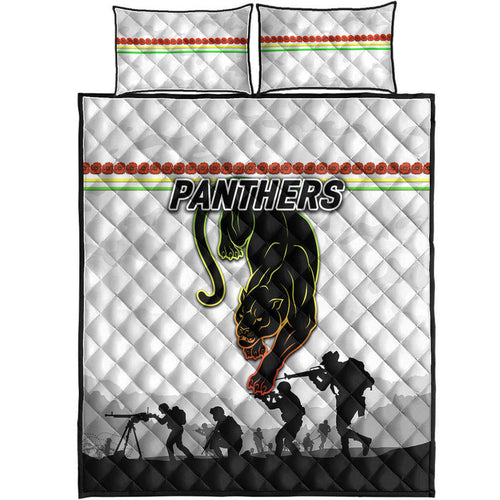 penrith-panthers-anzac-2022-quilt-bed-set-simple-style-white