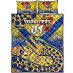 custom-personalised-parramatta-eels-anzac-2022-quilt-bed-set-indigenous-vibes-gold