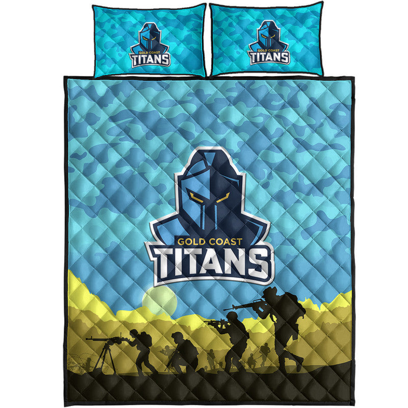 gold-coast-titans-anzac-2022-quilt-bed-set-simple-style