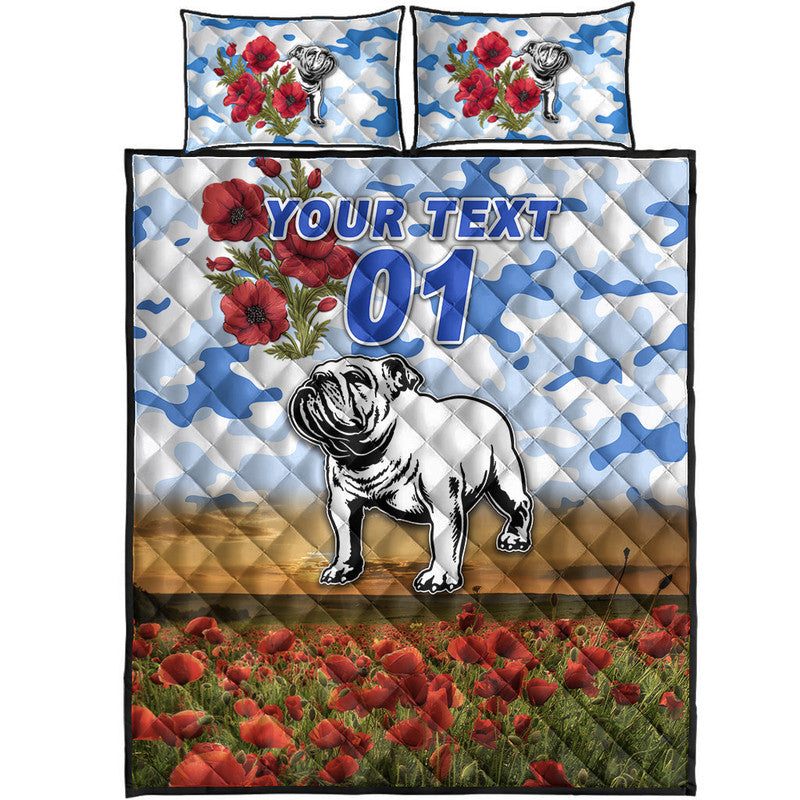 custom-personalised-canterbury-bankstown-bulldogs-anzac-2022-quilt-bed-set-poppy-flowers-vibes-white