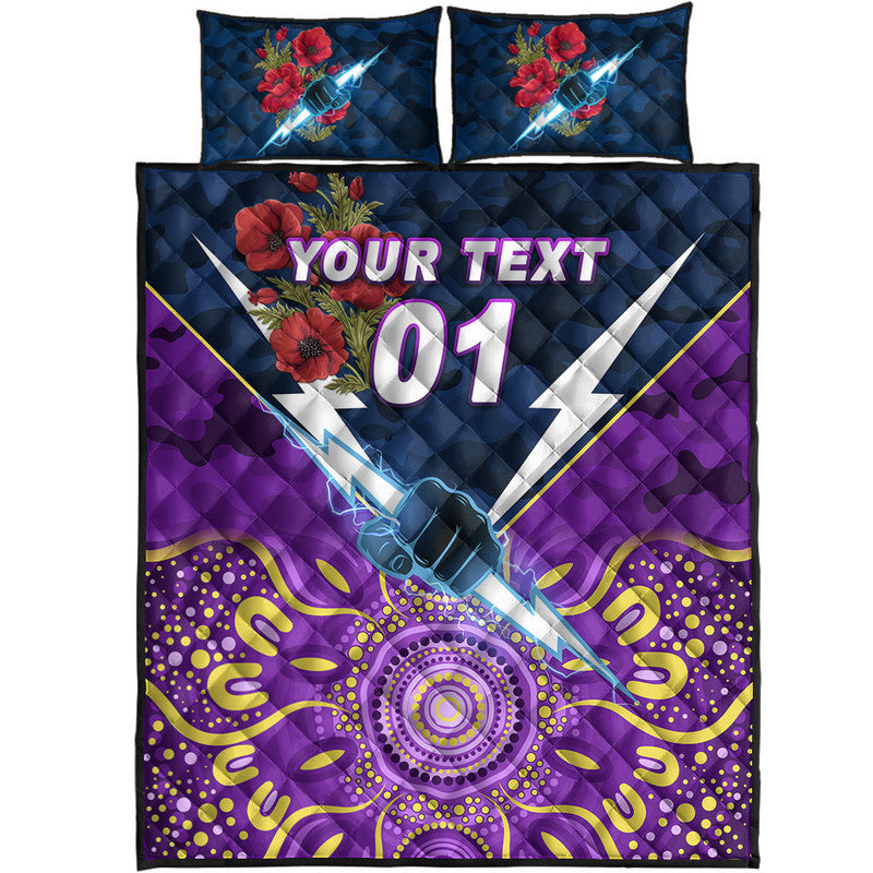 custom-personalised-melbourne-storm-anzac-2022-quilt-bed-set-indigenous-vibes
