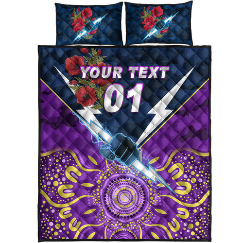 custom-personalised-melbourne-storm-anzac-2022-quilt-bed-set-indigenous-vibes
