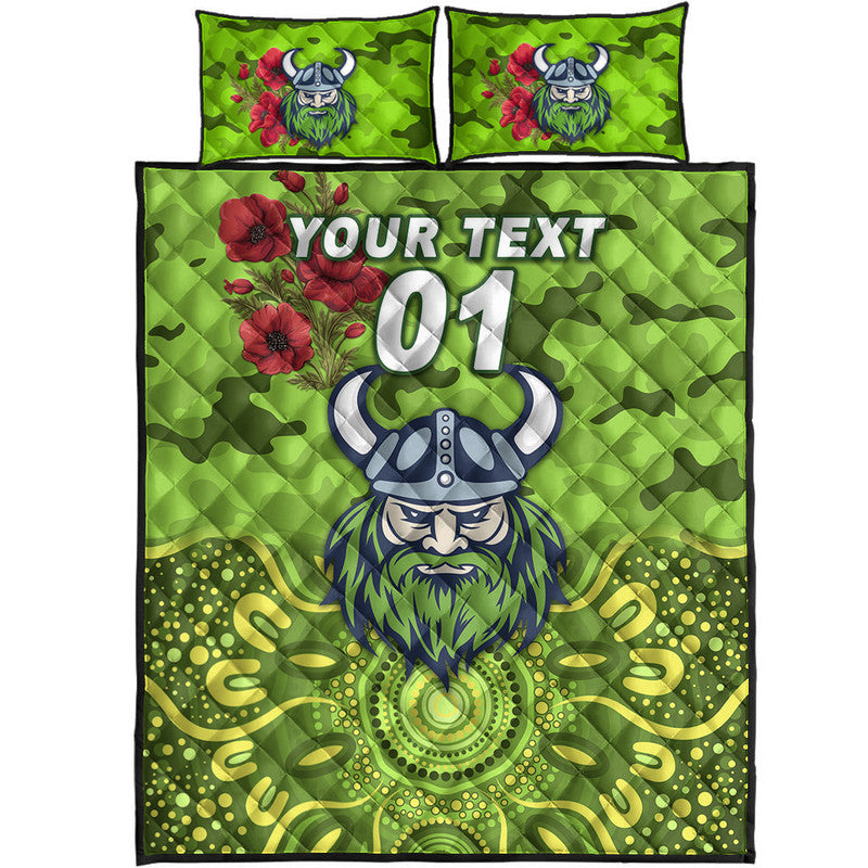 custom-personalised-canberra-raiders-anzac-2022-quilt-bed-set-indigenous-vibes