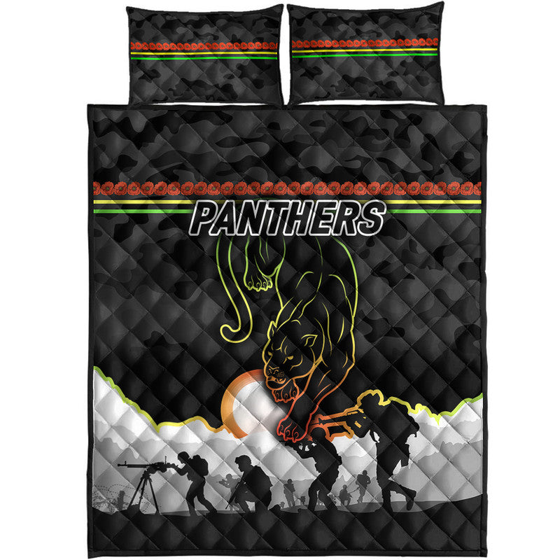 penrith-panthers-anzac-2022-quilt-bed-set-simple-style-black