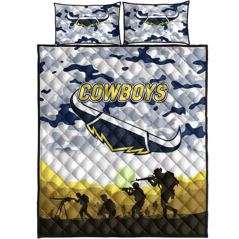 north-queensland-cowboys-anzac-2022-quilt-bed-set-simple-style-white