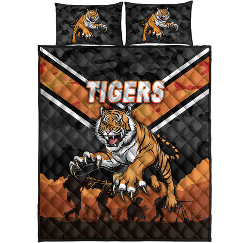 wests-tigers-anzac-2022-quilt-bed-set-simple-style