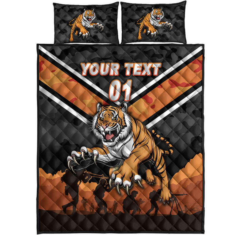 custom-personalised-wests-tigers-anzac-2022-quilt-bed-set-simple-style