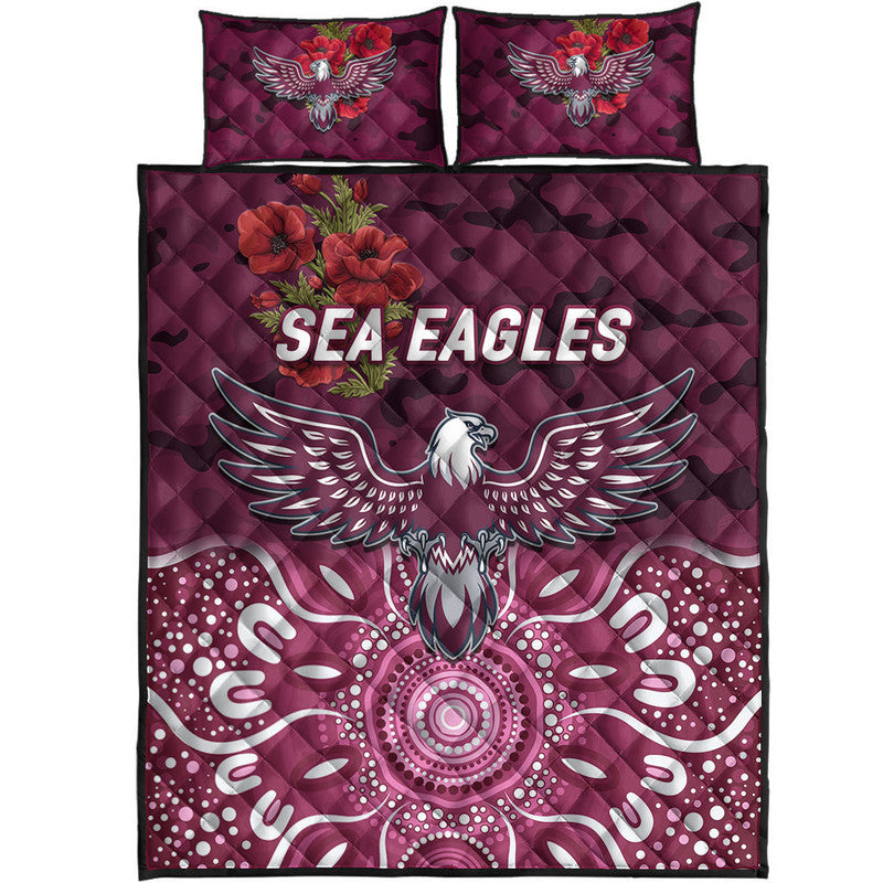 manly-warringah-sea-eagles-anzac-2022-quilt-bed-set-indigenous-vibes