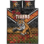wests-tigers-anzac-2022-quilt-bed-set-poppy-flowers-vibes